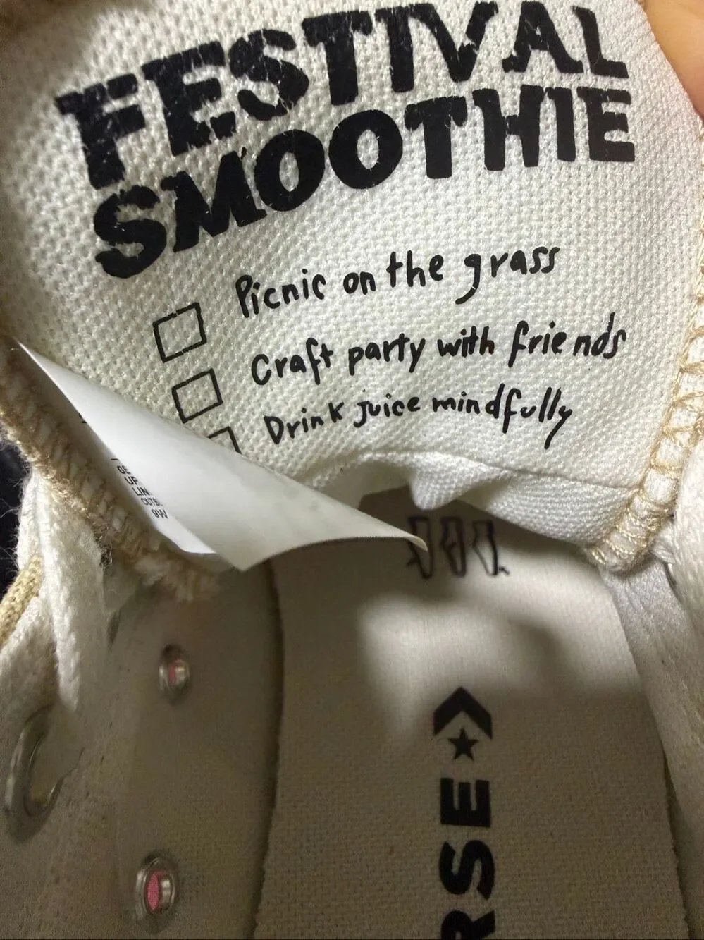 Converse All Star Festival Smoothie Women’s Size 6.5 Embroidered Sunflowers